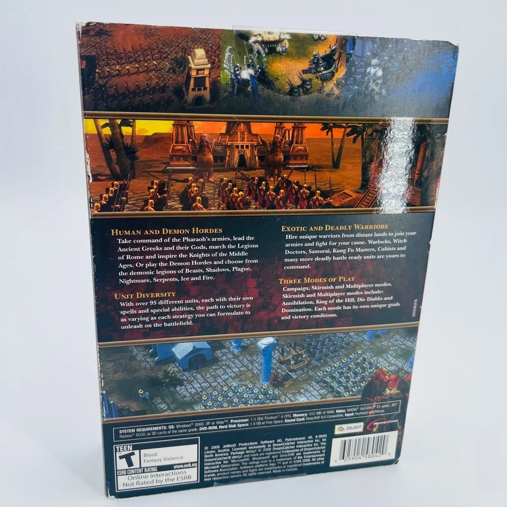 Seven Kingdoms Conquest PC Game - New Sealed - Windows‎ 2000 XP Vista